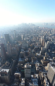 aerial photography of skyline buildings thumbnail