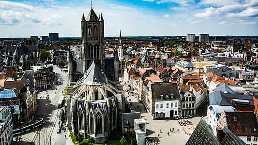 white and brown cathedral during daytime thumbnail