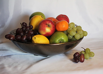 Fruit Still Life, Large Bowl Of Fruit thumbnail