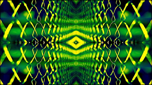 green and yellow illusion strings thumbnail