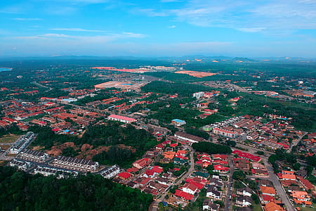 Bird's Eye View of Town thumbnail