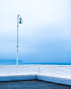 lamp turned off near water thumbnail