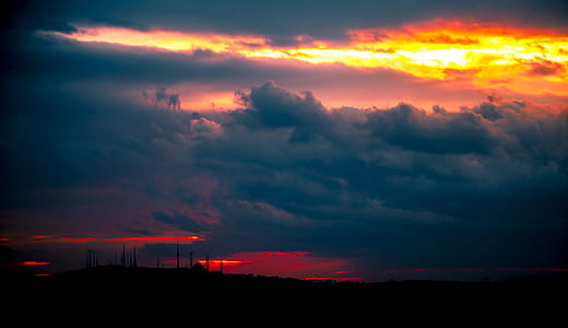 light, dawn, landscape, nature thumbnail
