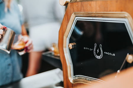 sign, cafe, coffee shop, pouring thumbnail