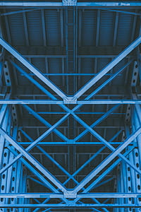 blue metal ceiling structure thumbnail