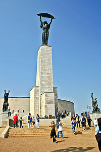 Statue of Freedom in Budapest, Hungary thumbnail