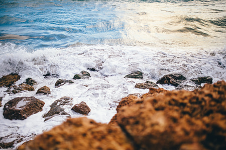 Sea Shore Waves Sunset thumbnail