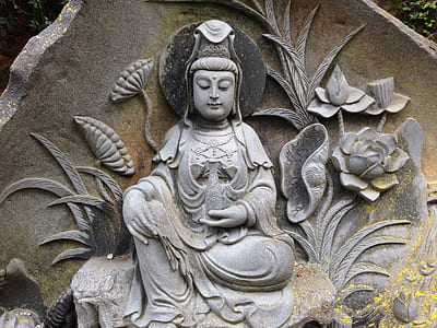 gray hindu god statue thumbnail