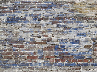 brown and blue wall bricks thumbnail