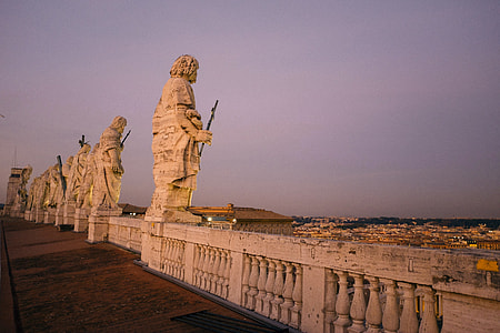 On the roof of Basilica di San Pietro thumbnail