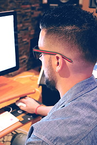 man playing computer thumbnail