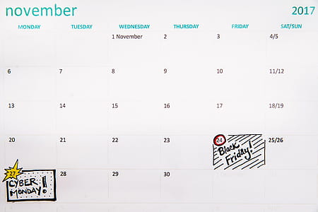 November Sale Calendar Photo thumbnail