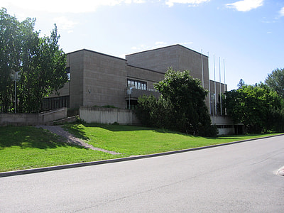 The main library of Vantaa, in Tikkurila in Finland thumbnail