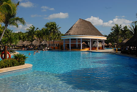people in in-ground pool thumbnail