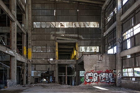 gray concrete building interior thumbnail