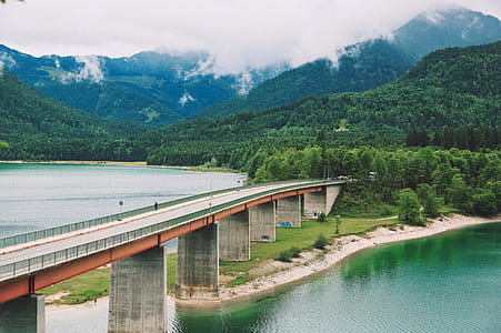 road, landscape, nature, water thumbnail