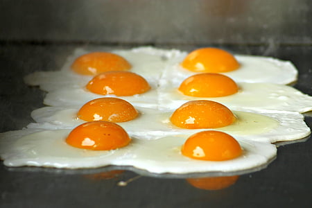 closeup photography of sunny-side-up eggs thumbnail
