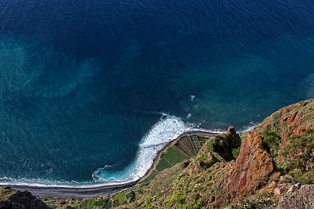 aerial view of body of water thumbnail