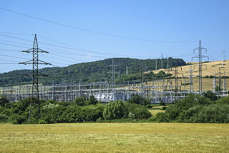 landscape, field, construction, industry thumbnail