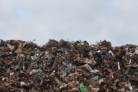scrap metals under gray sky thumbnail
