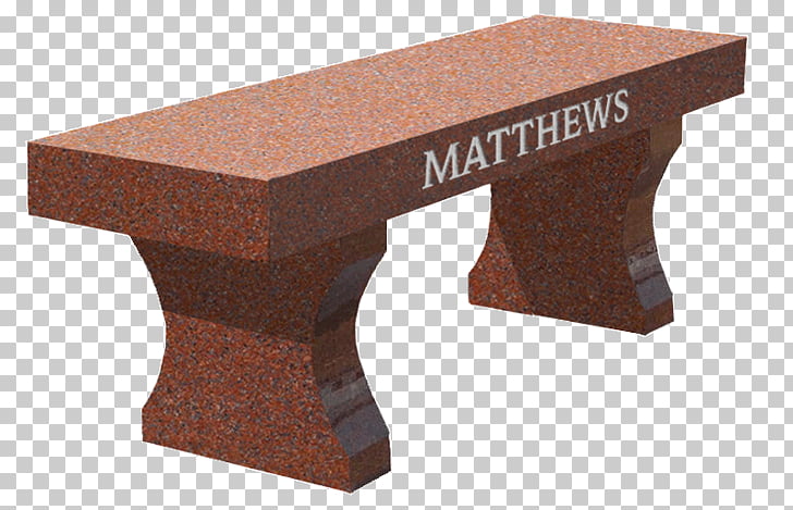 Bench Headstone Table Seat Memorial Stone Bench Png Clipart