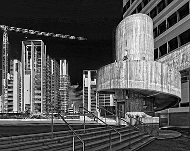 grayscale photography of city thumbnail