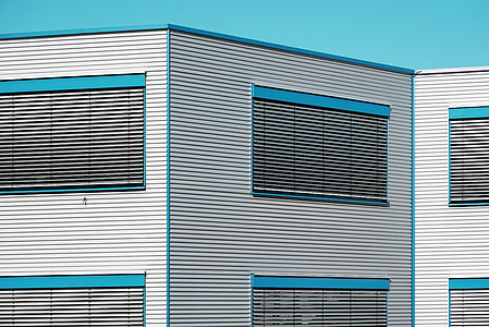 white and blue concrete building thumbnail