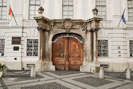 closed door of building thumbnail