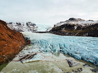 glaciers during daytime thumbnail