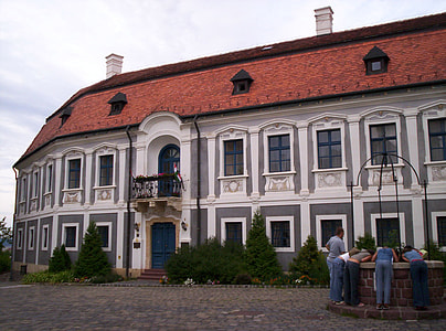 Nagypréposti Palace architecture in Veszprem, Hungary thumbnail