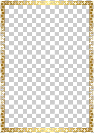 Rectangle Gold, Golden Deco Border Transparent , gold-colored frame illustation PNG clipart