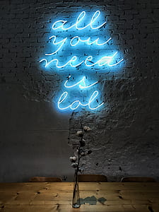 turned-on all you need is lol neon signage thumbnail