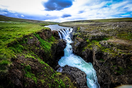 landscape, nature, water, rocks thumbnail