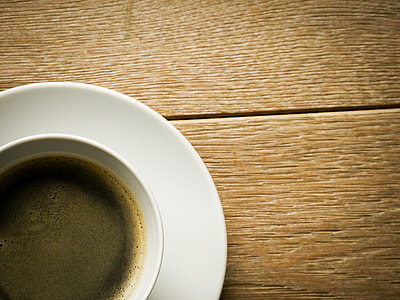 white cup with coffee inside thumbnail