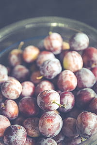 Grapes on Clear Glass Container thumbnail