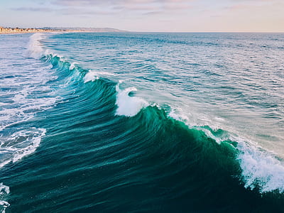 photography of ocean waves during daytime thumbnail