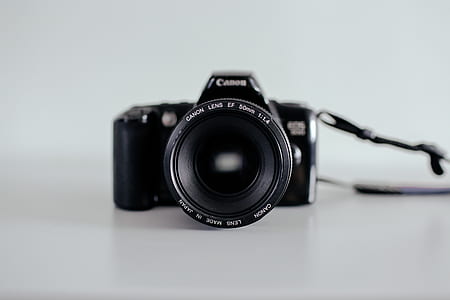 black Canon camera thumbnail