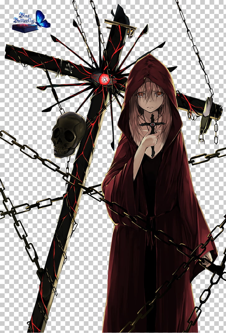 Anime grim reaper girl