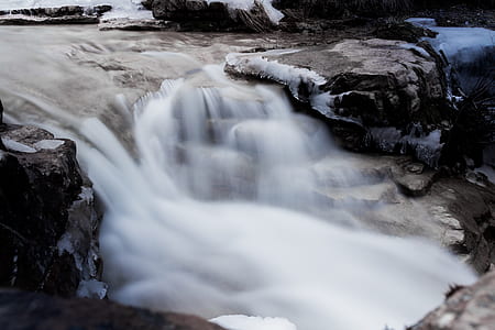 time lapse photography of river thumbnail