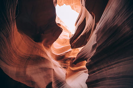 Inside Antelope canyon in Arizona in the day time thumbnail
