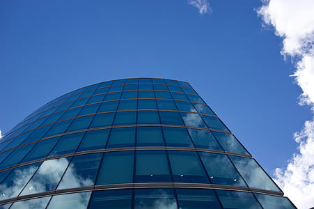 low-angle photography of high-rise building thumbnail