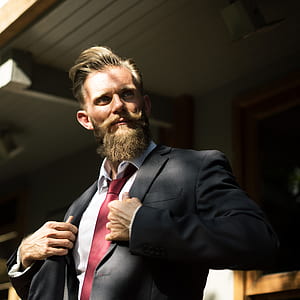 man wearing black tuxedo thumbnail