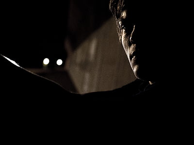 people, man, guy, dark, men, one Person thumbnail