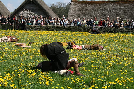 Person Lying on Field thumbnail