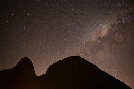 milkyway galaxies taken at nighttime thumbnail