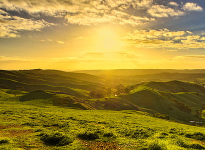 Landscape Photography of Green Mountains thumbnail