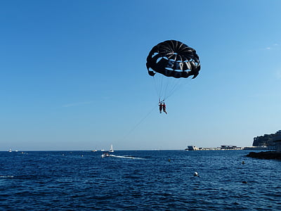 person riding air balloon on the body of water thumbnail