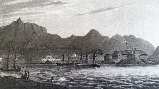 New Archangel in 1805, now Sitka, Alaska thumbnail
