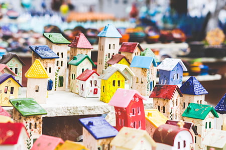 assorted-color house miniature lot thumbnail