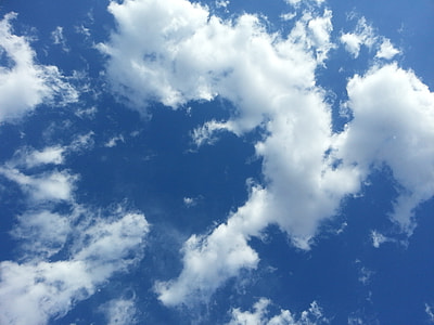 clouds under blue sky thumbnail